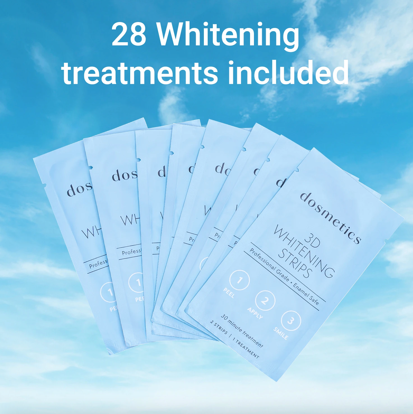 3D Teeth Whitening Strips (28 Pieces)